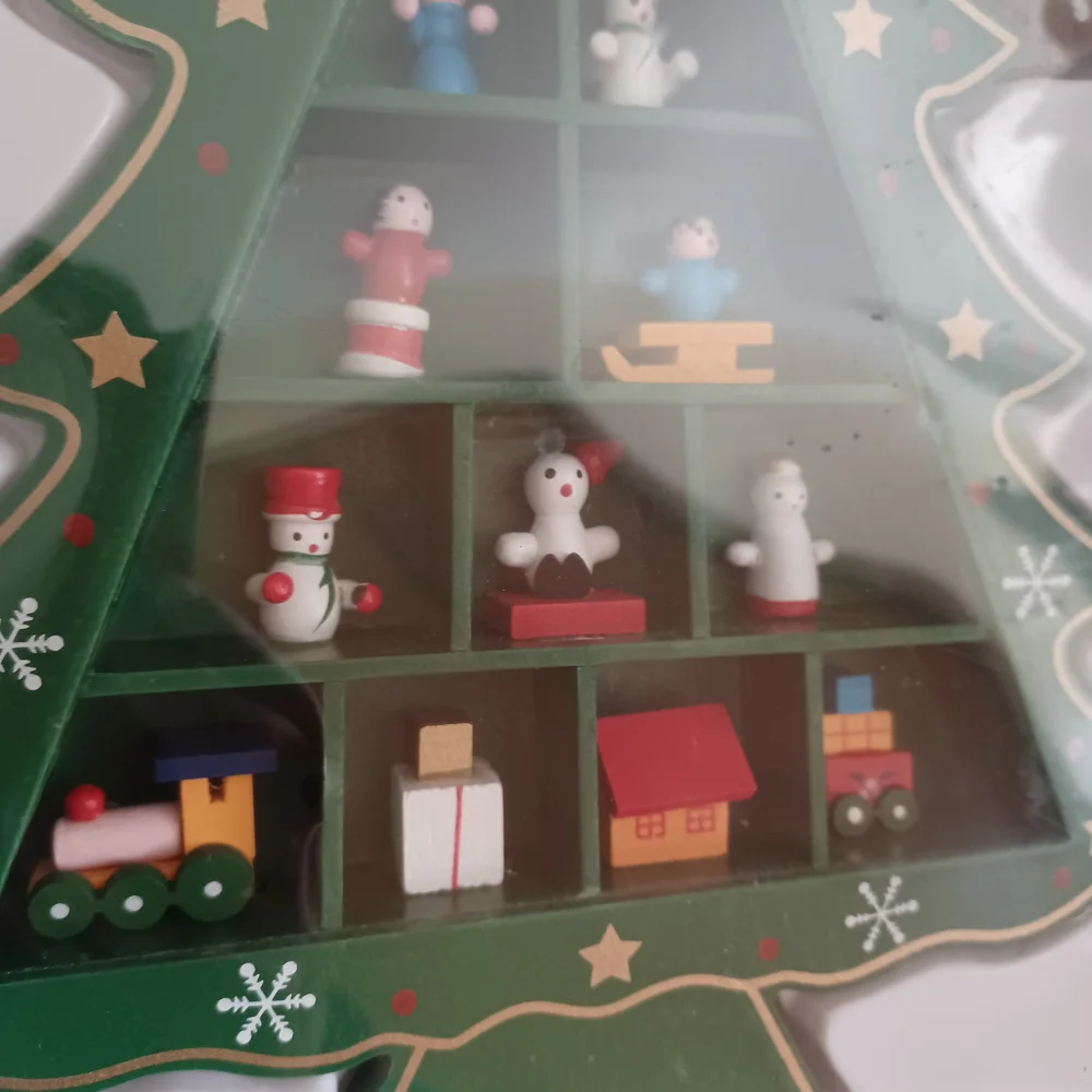 Target Green Christmas Tree Advent Calendar with Figurines